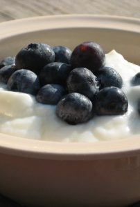 blueberries food at camp billings